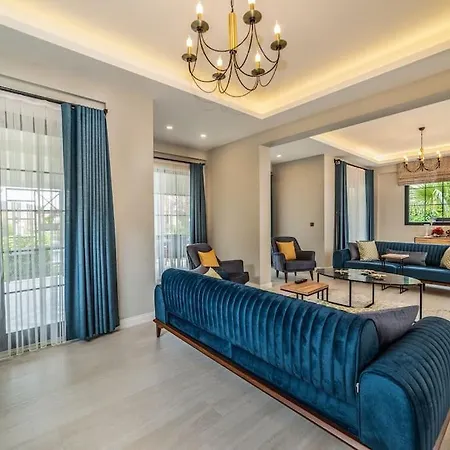 Palmiye Jakuzili Bahceli Havuzlu - Ocekhomes * フェティエ